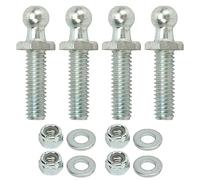 Goujons à Billes de 10mm, dureté Robuste et Stable, Kit de Rondelles, Boîtes à Outils, Camping-Car, Voitures (1 Pouce)