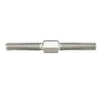 Goujons à double extrémité à filetage positif et négatif M3~M16 A2-70 304 en acier inoxydable, filetage gauche et droit, tige de vis(70mm)