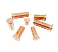 Goujons à souder, 2/50pc M3 M4 M5 M6 M8 M10 Carbon Steel Copper Plated Stud Weld Spot