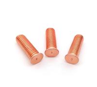 Goujons à souder, 5/50pc M3-M8 Carbon Steel Copper Plated Stud Weld Spot Welding