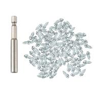 Goujons de pneus à neige,Goujons à neige pour pneus - de roue Pointes de pneu - Goujon à vis 100X antidérapant, goujons anti-glace en acier au tungstène, clous de pneu à pointes de pour