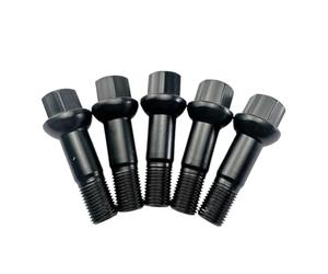 Goujons de Roue Compatible avec Benz pour E pour Classe pour Glc, Jeu Boulons Goujons Roue Voiture Écrou Moyeu, Pneu Et Vis De Goujon(5PCS)
