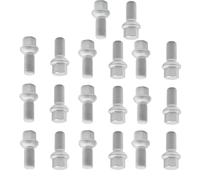 Goujons de Roue Compatible avec Benz pour W164 2005-2012 pour W166 2011-2015 Goujons Roue Voiture Moyeu D'écrou Pneu pour Jeu Boulons Vis Goujon Cosse(20 pcs)