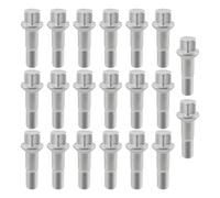 Goujons de Roue Compatible avec Benz pour X166 2012 pour W222 2013 Goujons Roue Voiture 5 Pièces Moyeu pour Jeu Boulons Écrou Roue Goujon Pneu(20PCS)