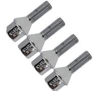 Goujons de Roue Compatible avec BMW pour E36 1989-2000 pour E39 1995-2003 Goujons Roue Voiture 4X M12x1.5 26mm pour Jeu Boulons Écrou Moyeu Goujon De Pneu
