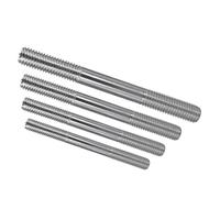 Goujons filetés à double extrémité en acier inoxydable 304 | M16-2,0 mm 45-200 mm en acier inoxydable 304 1/3/5 pièces : fixation d'assemblage(M16x120mm 5pcs)