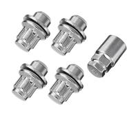 Goujons Jeu Boulons Roue Compatible avec Toyota pour Hilux V 1988 1989 1990 1991 1992 1993 1994 1995 1996 1997 5 pièces M12 X 1,5 vis boulons de roue vis de pneu 4 boulons écrous + 1
