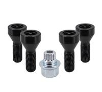 Goujons Roue Compatible Avec BMW Pour 135is 135i 128i Kit D'écrous Boulons Antivol Avec Clé M12 X 1,5 Vis À Goujon En Alliage 36136786419