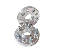 Goujons Roue Entretoises Roue En Alliage 6061 T6 Pour Dodge Pour Charger (2 Pièces) 5x115 5x4,53" 71,6 mm/2,82 pouces 14x1,5 15 20 mm 0,6/0,8" Rondelles D'Écartement Universelles(Argent,20mm)