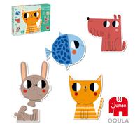Goula 4 Puzzles Form Progressifs (2,3,4,5 Pcs)