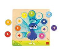 Goula - 453060 - Puzzle Paon Multicolore