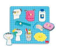 Goula – Jeu d'encastrement pour le bain 53032 – Multicolore