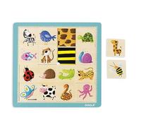Goula - 53042 - Puzzle Textures (28x28cm) Multicolore