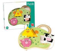 Goula - 53452 - Mon Premier Puzzle Ferme Multicolore