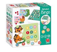 Goula Bingo Lettres Jeu de société éducatif pour Enfants + 2 Ans + 2 Joueurs