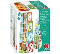 Goula Cubes Empilables Forêt Multicolore G