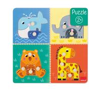 Goula- Puzzle en Bois, 54002, Multi
