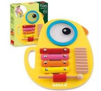 Goula Instrument de musique Tiki 3-en-1 en 2 parties Multicolor G