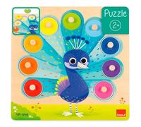 Goula Puzzle Paon Multicolore G