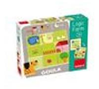 Goula puzzle Ferme logique junior en bois 40 pièces G