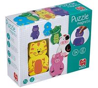 Puzzles magnétiques Interchangeables - GOULA - Animaux colorés en bois - Mixte - A partir de 1 an