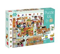 Goula Puzzle XXL - Un jour au marché - 30 pièces - Puzzle enfant grand format - A partir de 3 ans