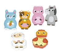 Goula Puzzle magnétique 455245 Ferme multicolore
