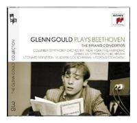 GOULD/BERNSTEIN BEETHOVEN: DIE 5 KLAVIERKONZERTE (GG COLL 10) 3 CD NEUF