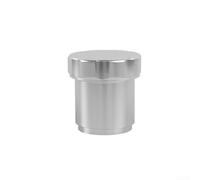 Goulot de remplissage de réservoir de carburant avec construction soudée en aluminium, bouchon de 3,8 cm, connexion filetée M48 x 2,5 et joint torique pour une utilisation étanche sur les réservoirs