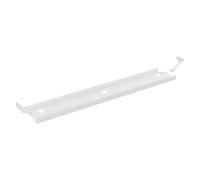 Goulotte à fixer sur structure métal pour pôle de bureaux ECLA 160 cm finition blanc - - Bruneau