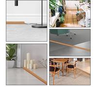 Goulotte autocollante-Pont de câble-5 cm x 1 m-En PVC flexible-Plat-Protection de câble pour tous les câbles d'alimentation-Pour la maison,les bureaux,les hôtels,les entrepôts,etc.[L66]