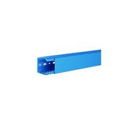 Goulotte de câblage complète BA7 prof 60x60mm bleue HAGER BA760060BL