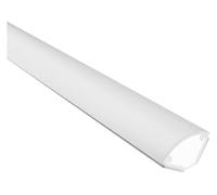 Goulotte de câble auto-adhésive en PVC | Lot de 2 autocollants multicolores, plusieurs tailles, 1 m : garage, bureau, maison, for sol et mur.(White,2#)