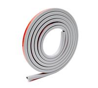 Goulotte de Câble Autoadhésive Blanche 3m - Goulotte Passe Câble PVC pour Mur et Sol - Cache Câble Électrique sans Perçage - Gestion de Câbles pour Bureau, TV et Domicile (Type D, 15x10mm)