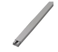 Goulotte de câble carrée en PVC, kit anti-cernes autocollant, chemin de câbles pour bureau/maison, organisateur de rangement caché