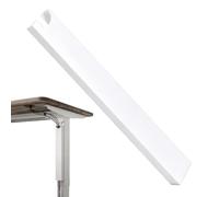 Goulotte de câble magnétique en aluminium (35 cm) - Rail cache-câbles pour pieds de table, ordinateurs, appareils de cuisine et plus encore