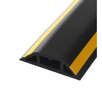 Goulotte de câbles Auto-adhésive, Conduit for Mur, Coin Bureau, TV, lot 2, Couleurs et Tailles Multiples(Yellow Black,5#)