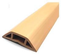 Goulotte de câbles autocollante, Cache-Fils for la Maison et Le Bureau, 1 m, 1 pièce(Light Brown)