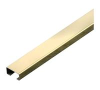 Goulotte de câbles carrée en Acier Inoxydable, Protection Anti-Choc for la Gestion des câbles, for la Maison, Le Bureau, l'entrepôt, 1 m, 1 pièce(Yellow Titanium Gold,60mmx30mm)