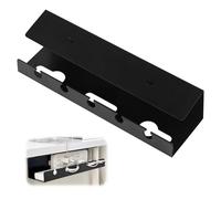 Goulotte de câbles de bureau en polystyrène de 40 cm - Support de câbles de table - Goulotte de gestion des câbles - Bureau pour cacher tous les types de câbles - Pour l'intérieur de la maison et du