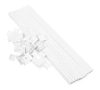 Goulotte de Câbles Murale PVC 40cm, Adhésive, Ignifuge Blanche | Montage sans Perçage, Angle Ajusté, pour Câbles TV et Enceintes, Bureau ou Home Cinéma