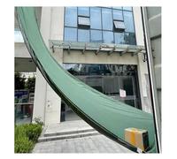 Goulotte de chargement pliable, 5,8 à 30,8 m de long, 1,35/1,8 m de large, toile imperméable à trois couches, convient pour les chantiers de construction, l'agriculture, la logistique et les entrepôts