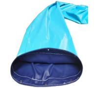 Goulotte de déchargement en toile extra épaisse de 0,015 cm, résistante à la déchirure et imperméable, idéale pour la manutention de marchandises et les applications agricoles, longueur 15 m