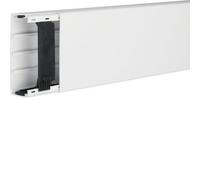 Goulotte de distribution - HAGER - tehalit - Blanc RAL 9016 - 2000mm - Fixation à clipser