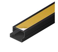 Goulotte électrique - EDO Solutions - EDO777763 - 2m - Anthracite foncé - PVC