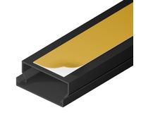 Goulotte électrique - EDO Solutions - EDO777765 - 40x16 mm - Adhésive - Anthracite