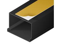 Goulotte électrique - EDO Solutions - EDO777768 - 60x40mm - 2m - Anthracite - PVC