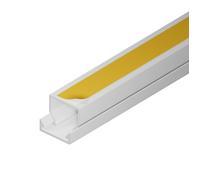 Goulotte électrique - EDO Solutions Technic - EDO777752 - Blanc - 2m - PVC
