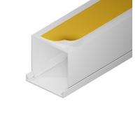 Goulotte électrique - EDO Solutions Technic - EDO777758 - Blanc - 2m - PVC