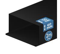 Goulotte électrique Edo Technic 120x60 mm - anthracite foncé (2 mètres)